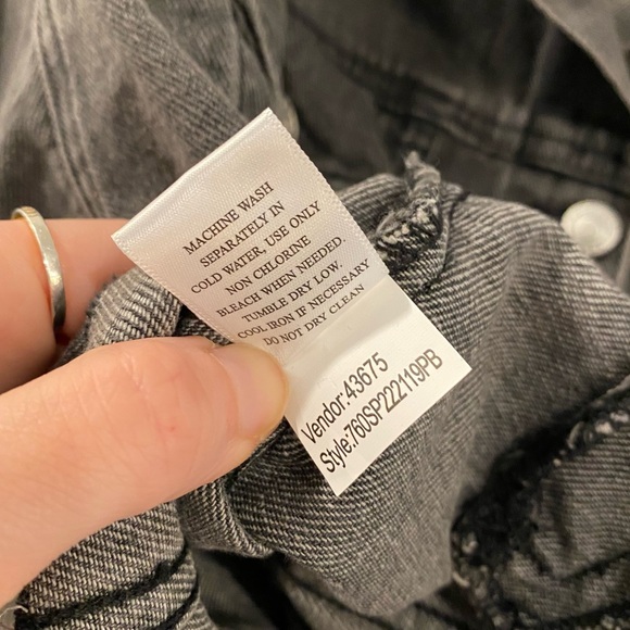 Playboy Jan 1986 Andy Warhol Cover Grey Bunny Distressed Rhinestone Denim Jacket - Picture 11 of 16